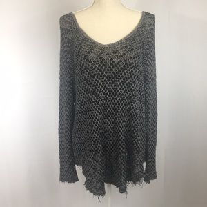 Free People Loose Knit Long Sleeve Sweater
